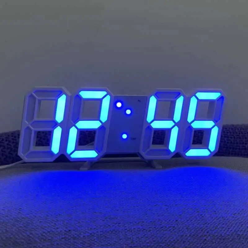 RADIOTIC - 3D Light Digital Clock with Voice Control and Silent Alarm - Image 5