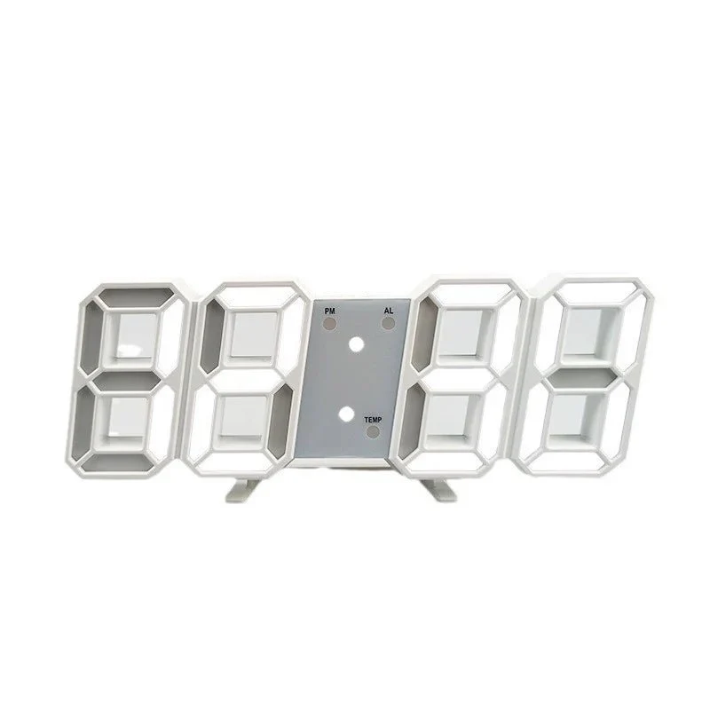 RADIOTIC - 3D Light Digital Clock with Voice Control and Silent Alarm - Image 9