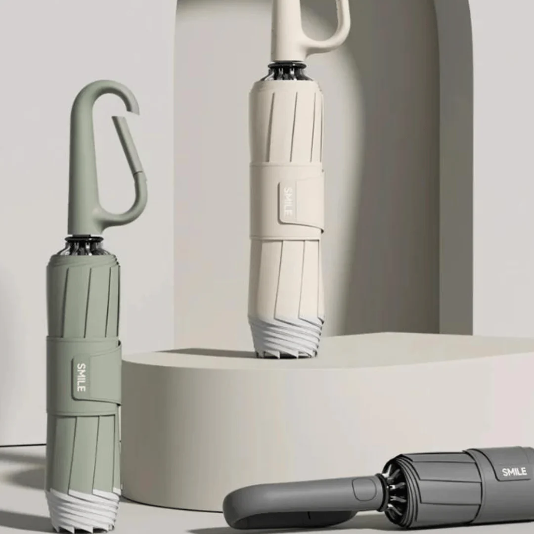 RAINLOCK – Automatic Compact Umbrella, Built for Strong Wind - Image 4
