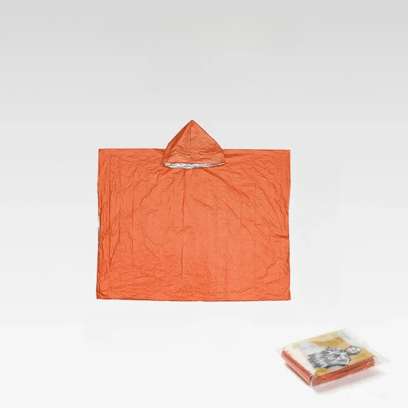 RainShield Poncho - Reusable emergency rain poncho with hood for outdoor protection - Image 10