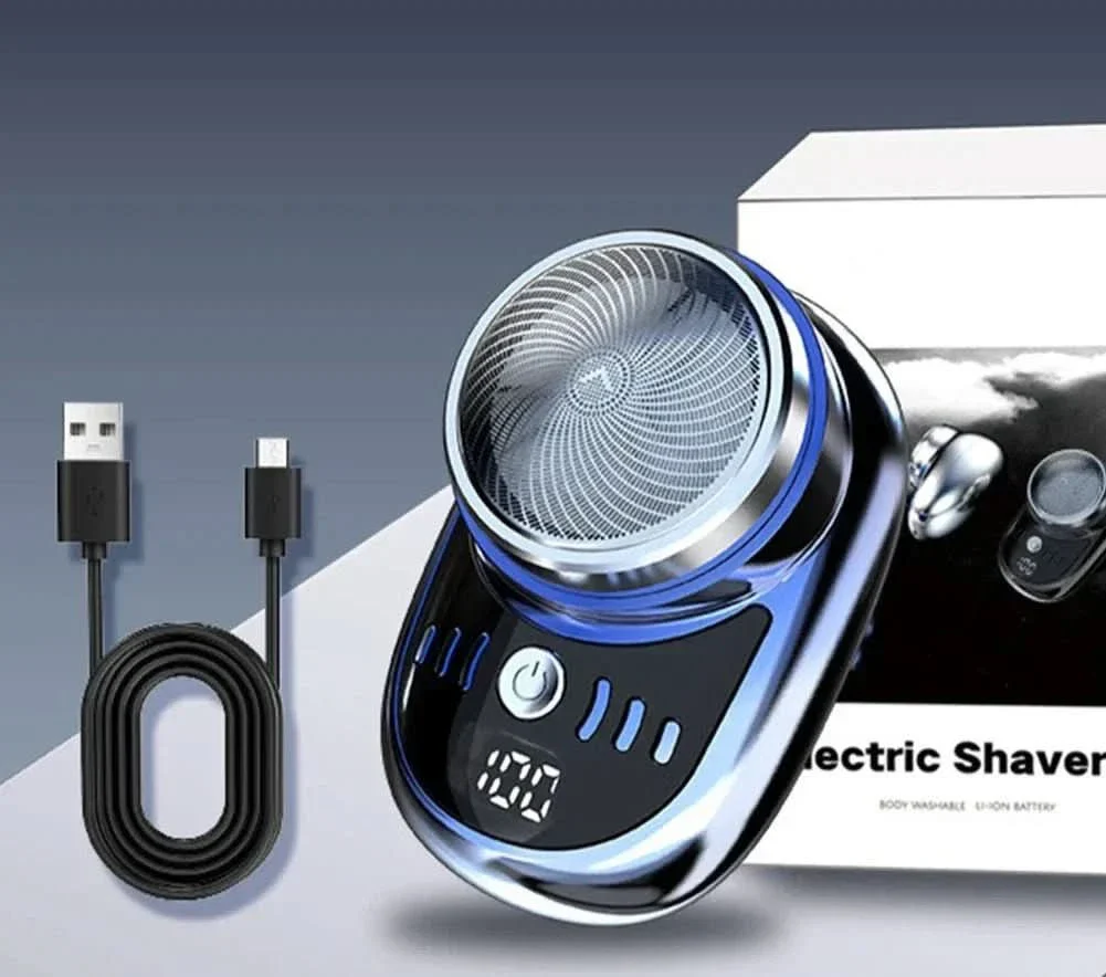 Razorgo Mini Shaver - Compact USB shaver for travelling with digital battery display - Image 2