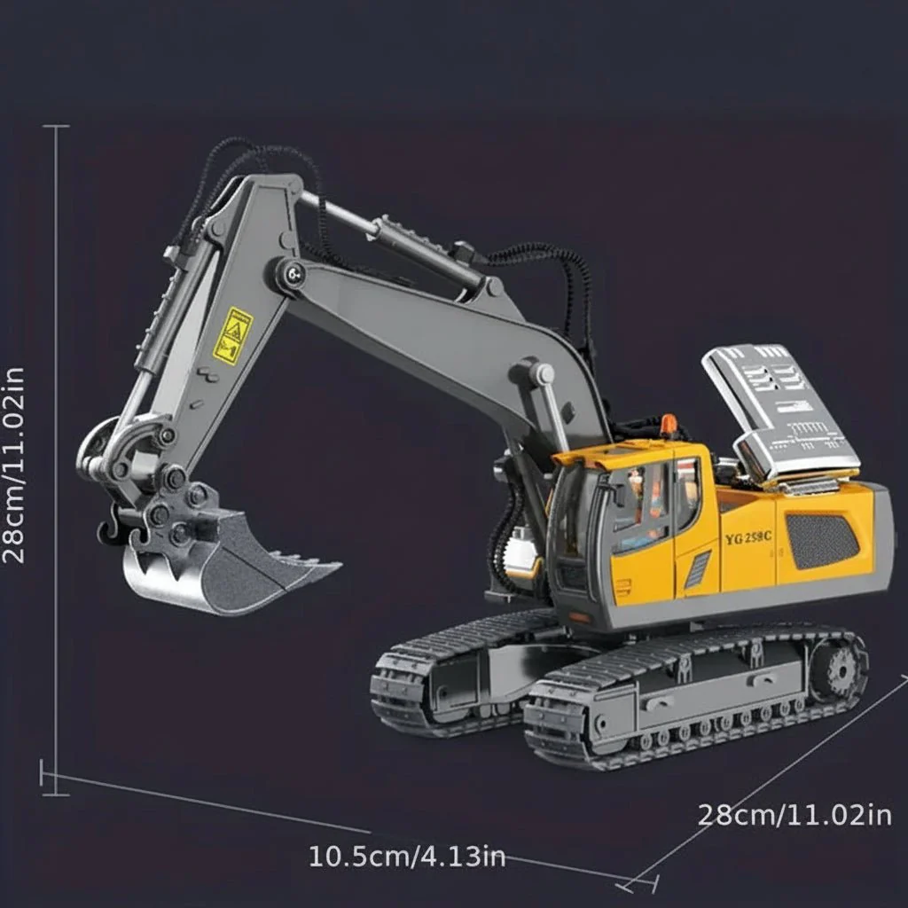 RC Excavator - Ultimate remote-controlled construction vehicle for adventures - Image 6