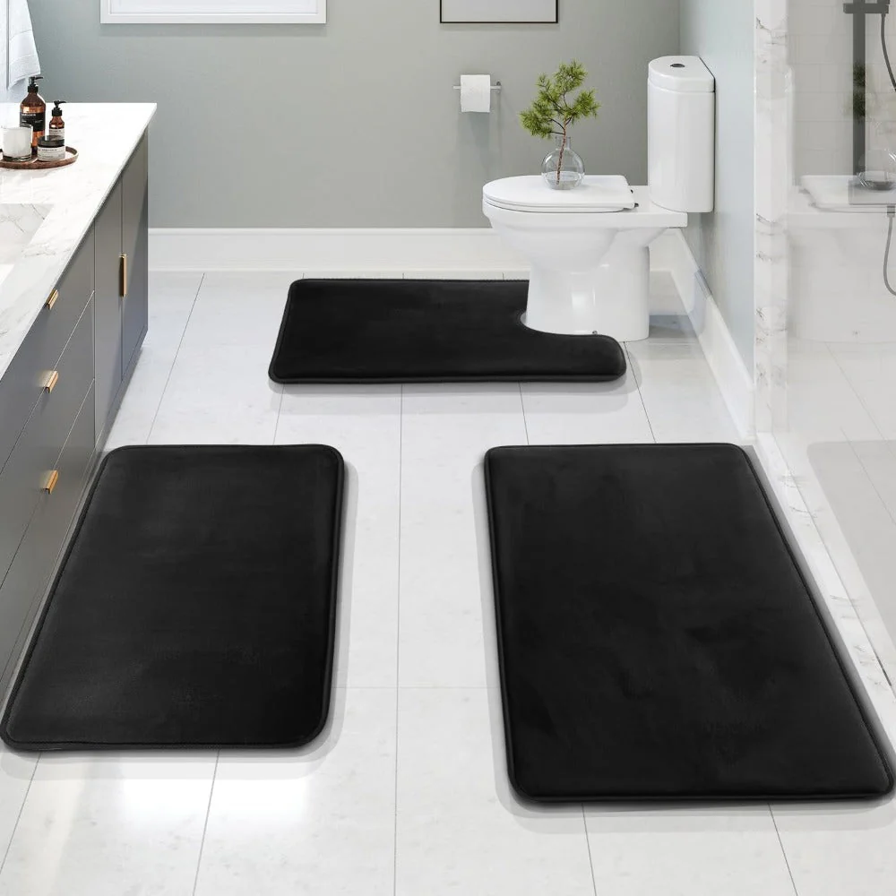 RELAXPAD – Ultra-soft memory foam bath mat set with quick-drying fabric - Image 5