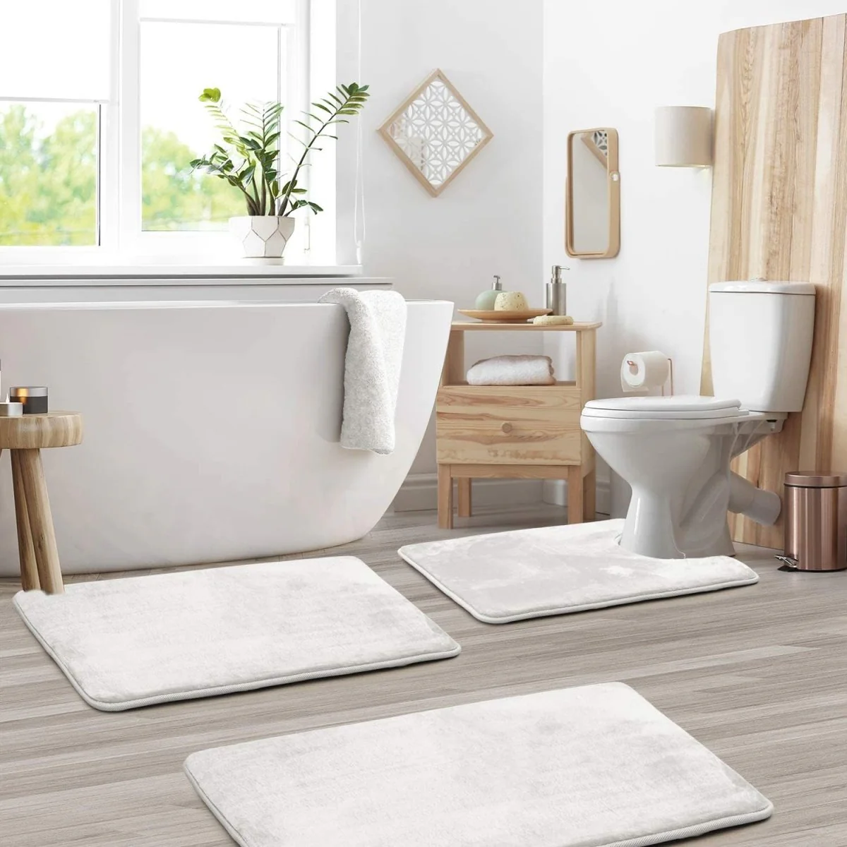 RELAXPAD – Ultra-soft memory foam bath mat set with quick-drying fabric - Image 9