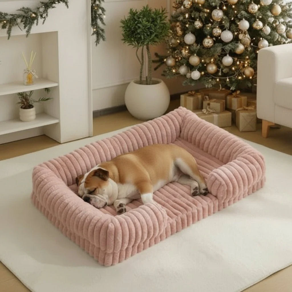 RELAXPAW MEMORY – calming orthopedic dog bed with padding