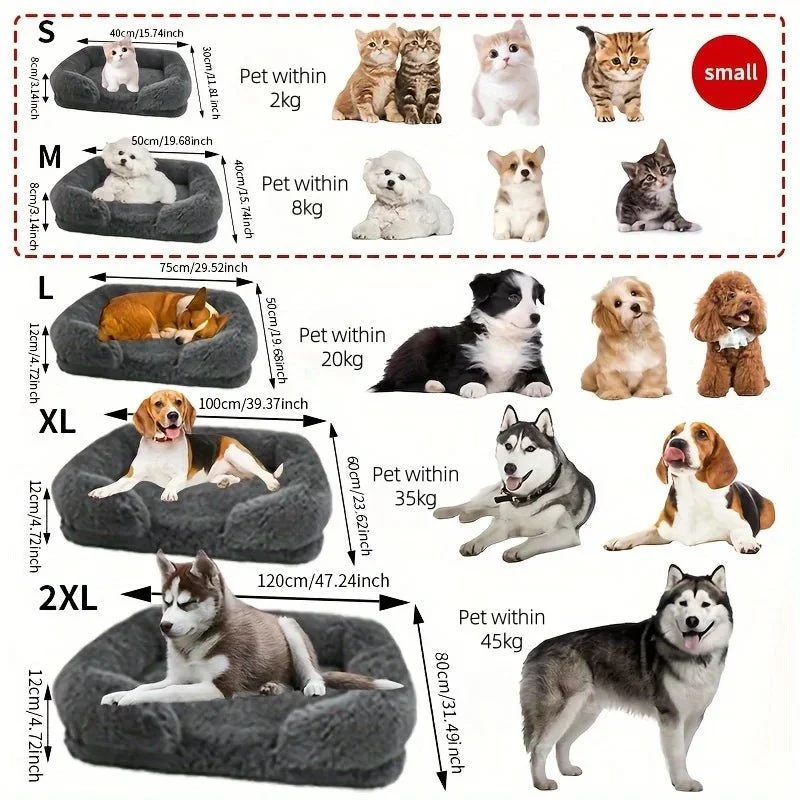 RELAXPAW MEMORY – calming orthopedic dog bed with padding - Image 6