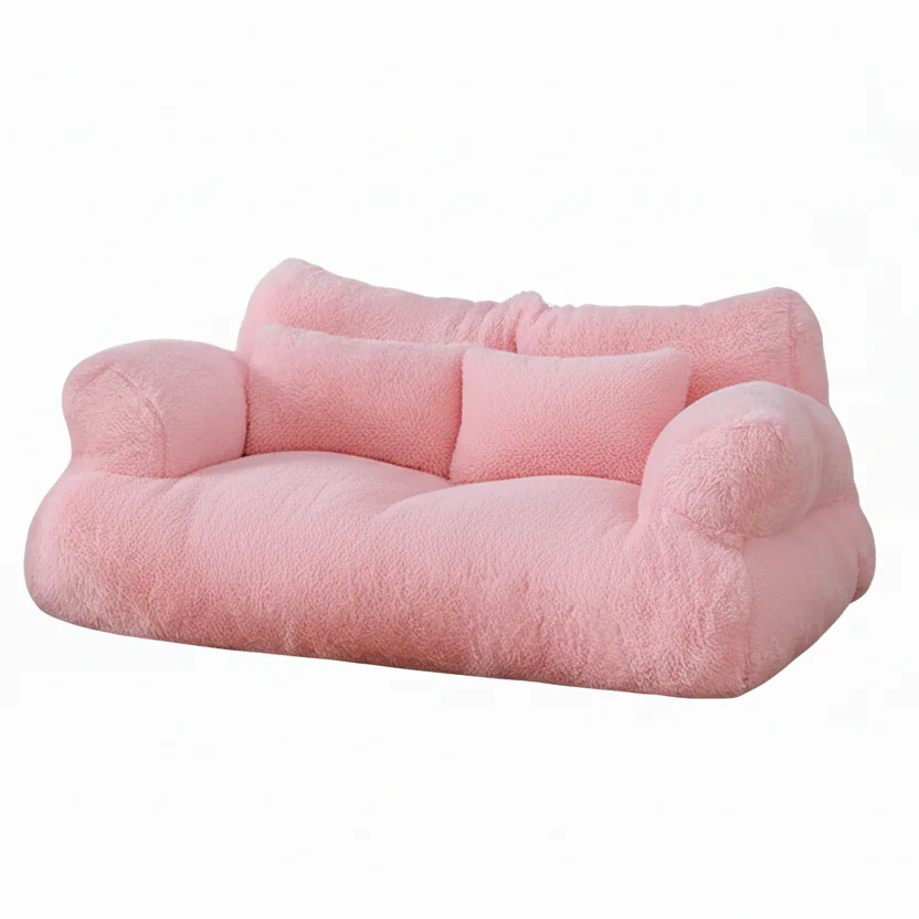 RELAXPAWS LOUNGER – Ergonomic Pet Sofa with Raised Edge & Washable Cover - Image 7