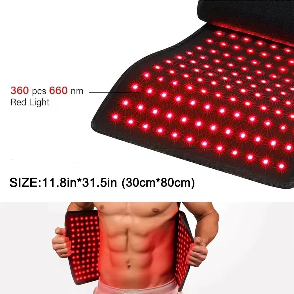 RELAXTHERM – Red Light Therapy Heating Pad for Deep Muscle Relaxation - Image 2