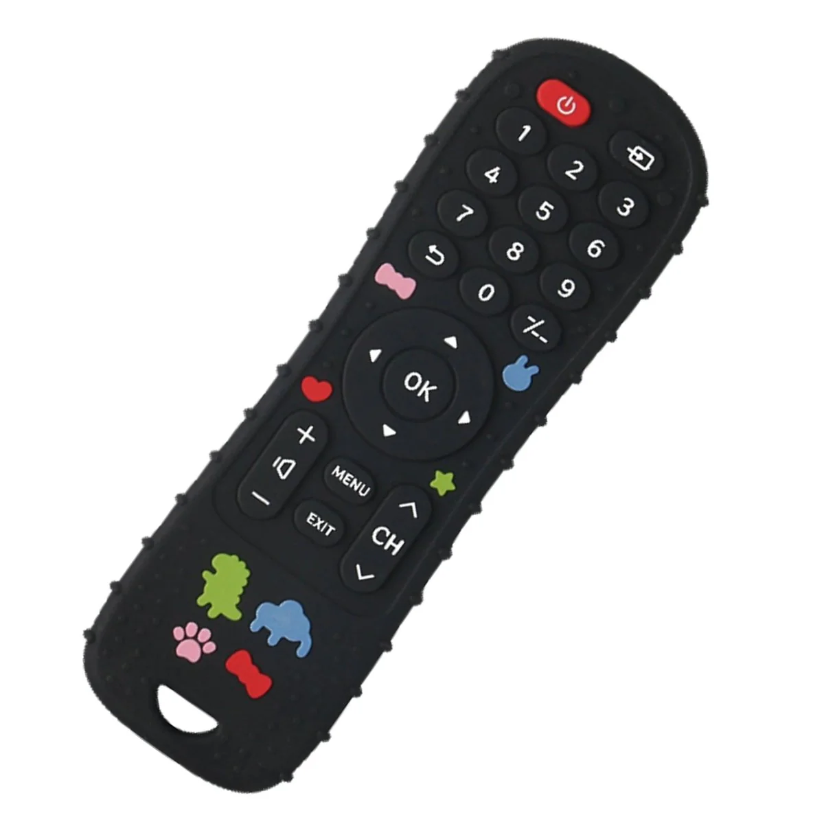 REMOTIBITE – Silicone teething ring in TV remote control shape, BPA-free & soft sensory toy - Image 11