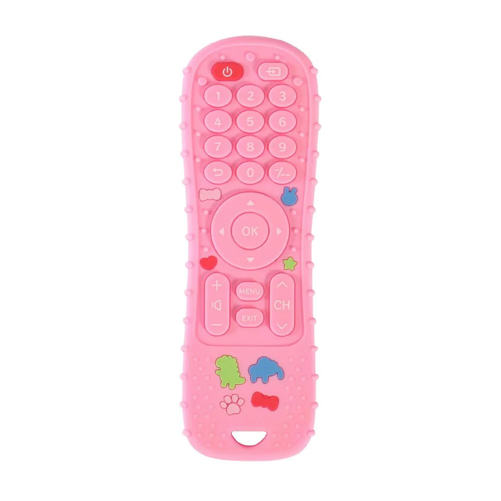 REMOTIBITE – Silicone teething ring in TV remote control shape, BPA-free & soft sensory toy - Image 9