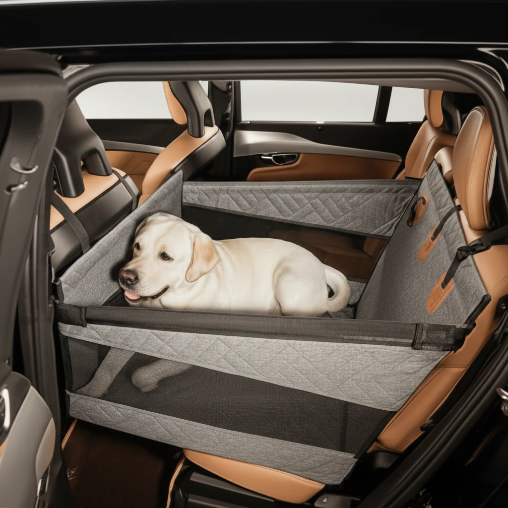 RIDEGUARD PET SEAT – Waterproof Dog Mat with Memory Foam for the Car - Image 4