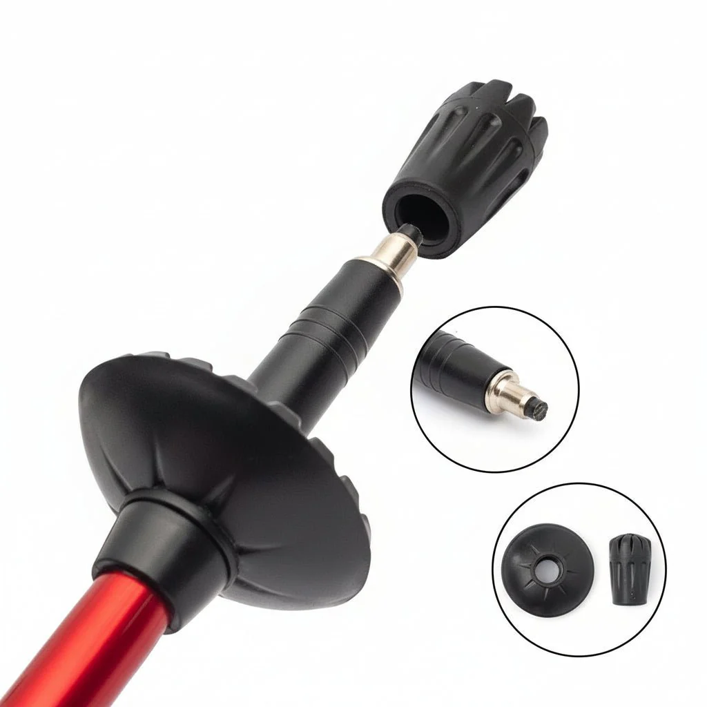RIDGEX – Ergonomic adjustable hiking poles in lightweight design - Image 4