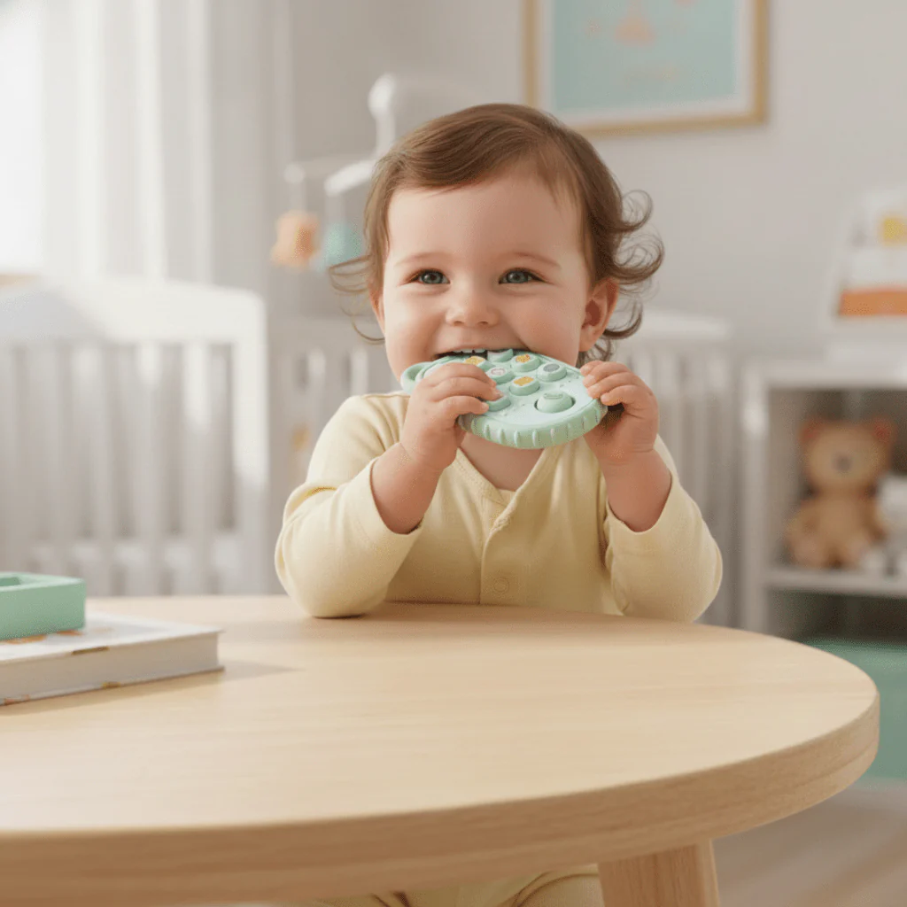 RINGSKY – Hanging Silicone Teething Ring Mobile for Small Hands - Image 2