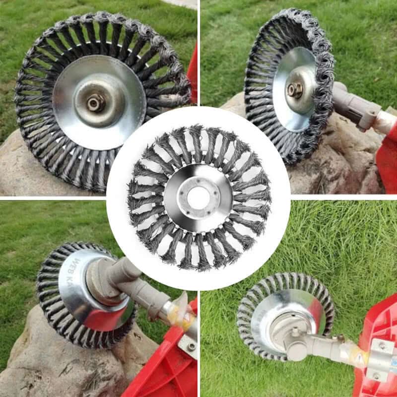 Robust steel weed trimmer - Effective for paths & edges - Image 7