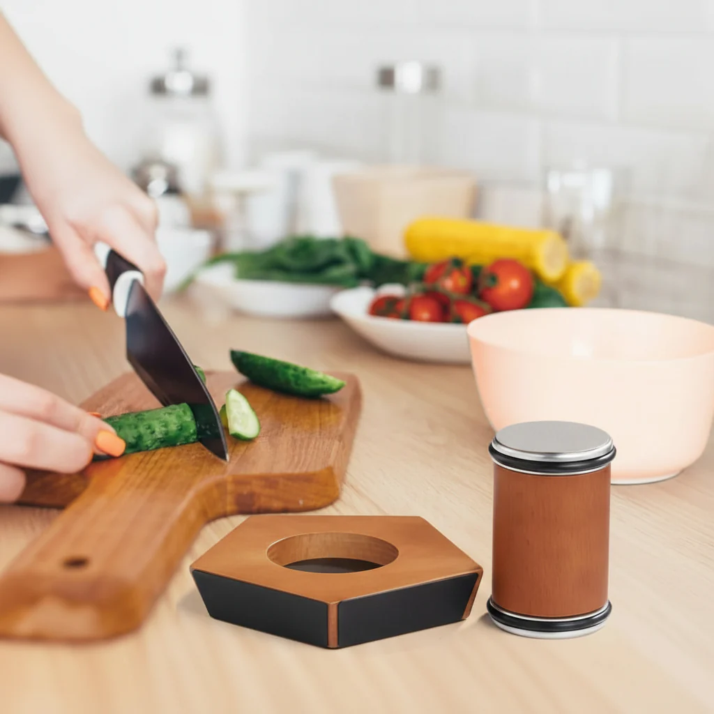 RollEdge - Manual Knife Sharpener with 5 Adjustable Sharpening Angles for Sharp Knives - Image 3