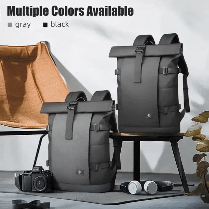 ROLLTRAIL Backpack - Expandable outdoor backpack with large volume & laptop compartment - Image 6