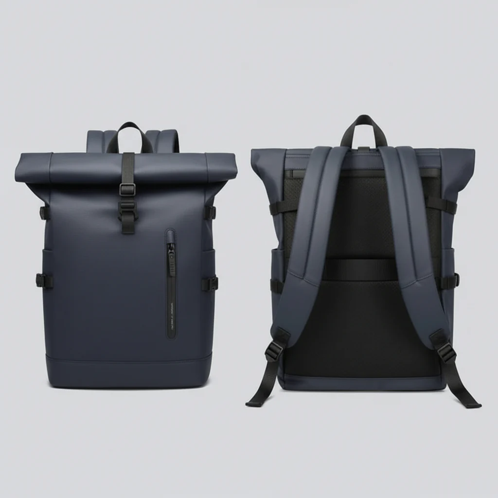 ROLLTRAIL - Expandable roll-top rucksack with laptop compartment & large volume - Image 16