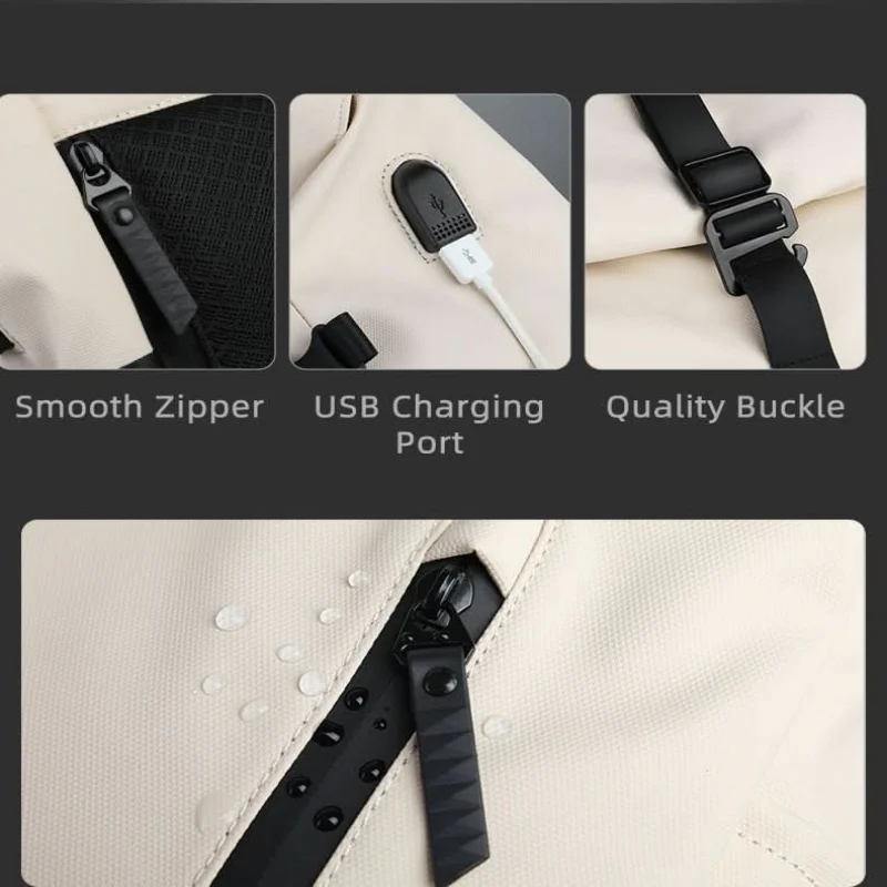 ROLLTRAIL - Expandable roll-top rucksack with laptop compartment & large volume - Image 17