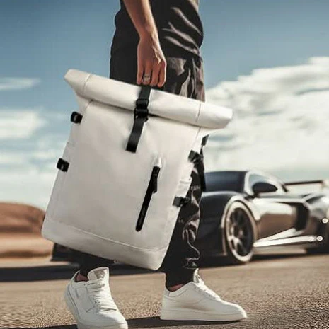 ROLLTRAIL - Expandable roll-top rucksack with laptop compartment & large volume - Image 23