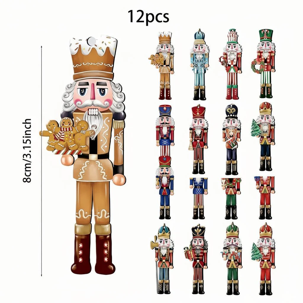 ROYALCRACK – Elegant Nutcracker Soldier Set with Festive Finish - Image 7