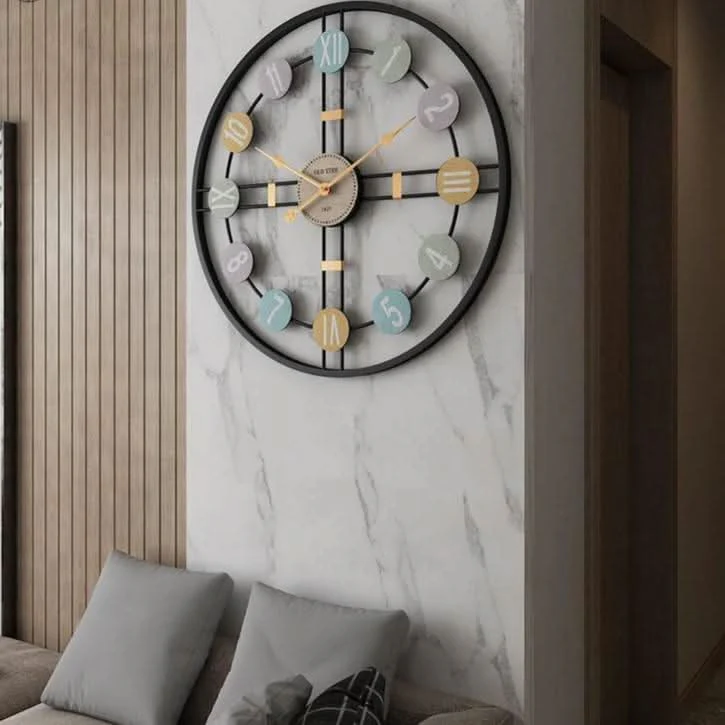 RUHEZEIT – Quiet wall clock for a peaceful living culture