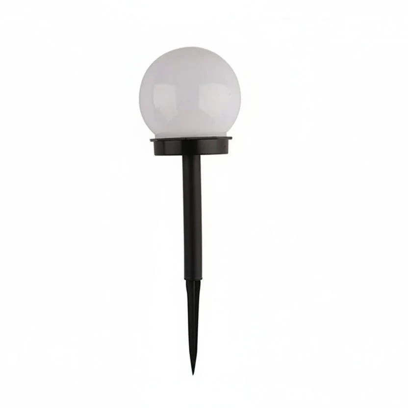 Round LED solar garden light - Energy-efficient and stylish garden lighting with automatic light control - Image 9