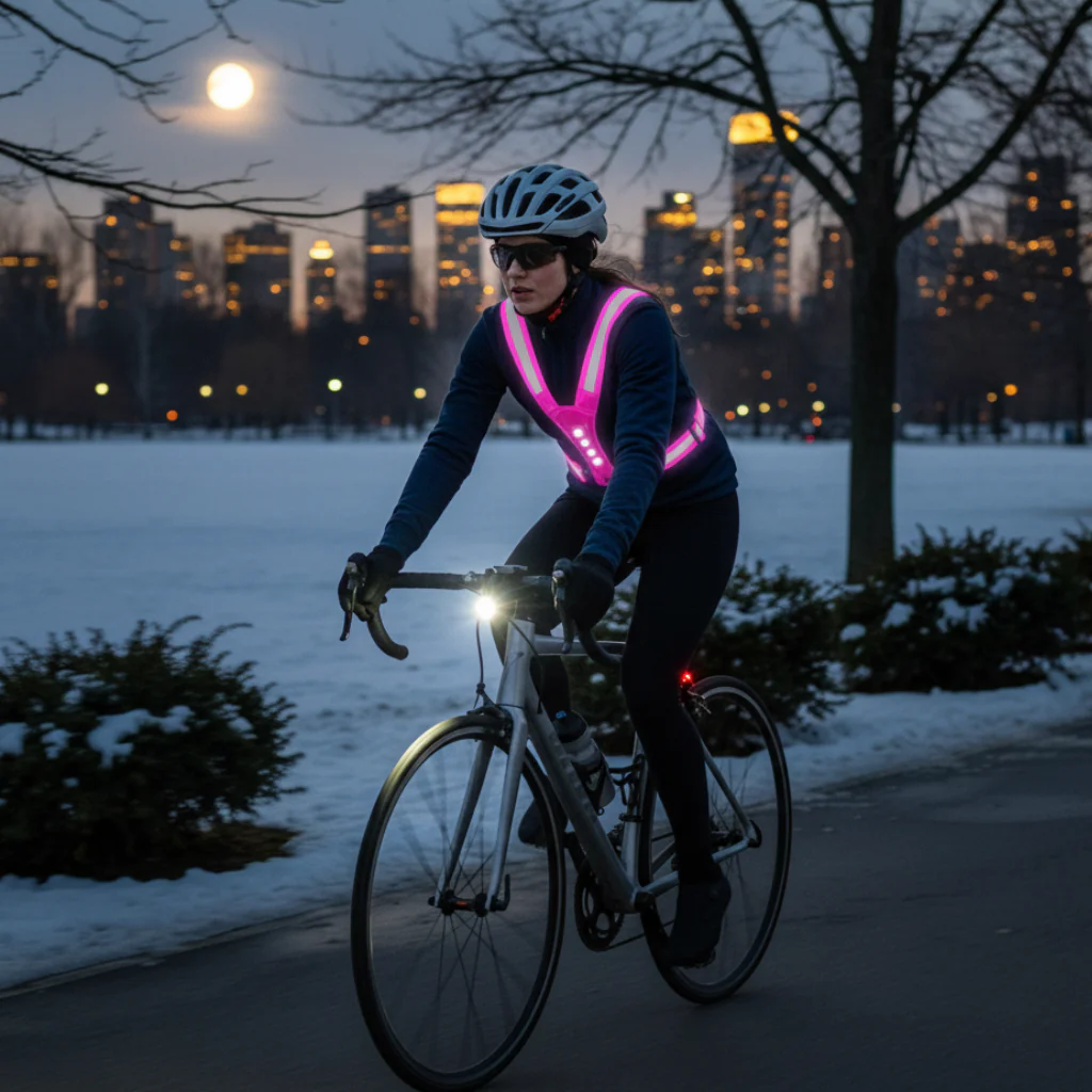 RUNSPARK – Adjustable LED Vest – 3 Modes for Safe Night Training - Image 2