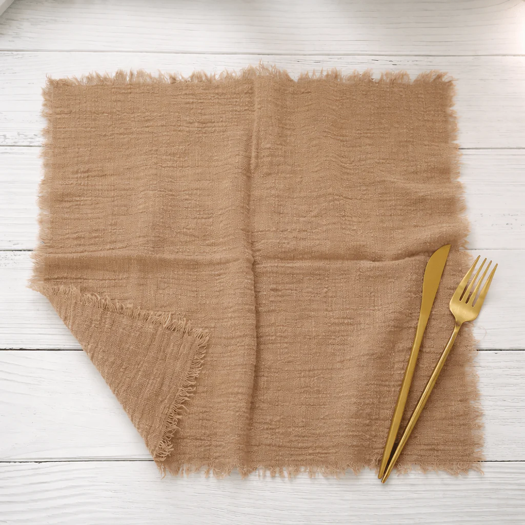 RUSTICLOOM – Rustic Cotton Gauze Napkins for Vintage Table Decoration - Image 4