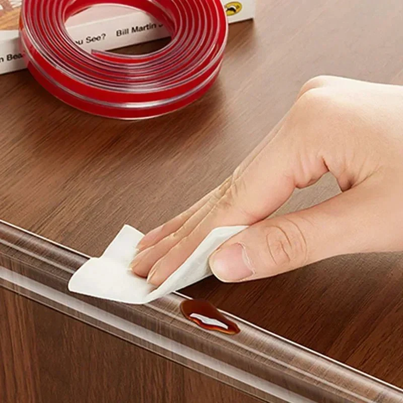 SAFEBAND – Transparent PVC safety strip for furniture edges & corners - Image 3
