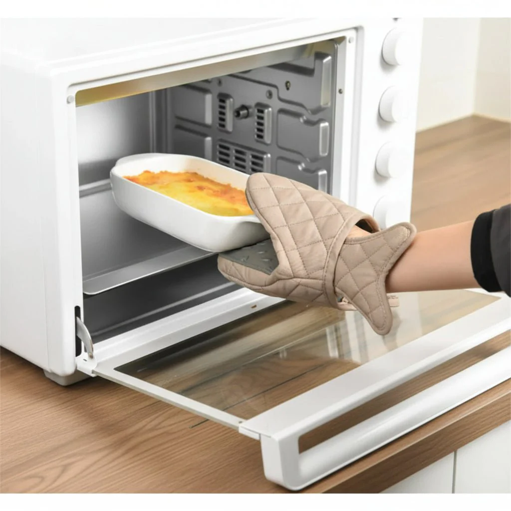 SAFEFINS – Heat-resistant fish-shaped silicone oven glove with non-slip grip - Image 3