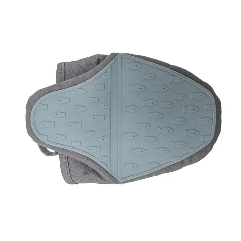 SAFEFINS – Heat-resistant fish-shaped silicone oven glove with non-slip grip - Image 8