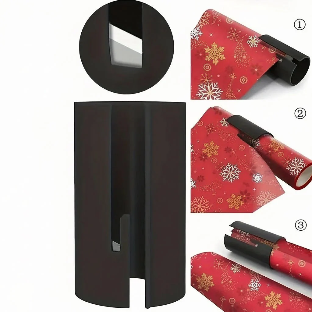 SAFESLICE – Mini Paper Cutter with Protected Blade for Clean Wrapping - Image 7