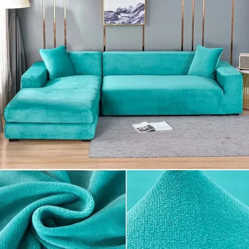 SamtLux sofa cover - Elastic & luxurious for every living room - Image 14