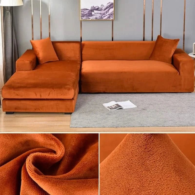SamtLux sofa cover - Elastic & luxurious for every living room - Image 18