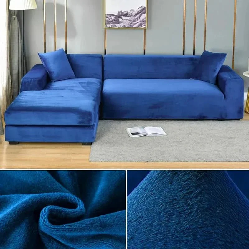 SamtLux sofa cover - Elastic & luxurious for every living room - Image 22