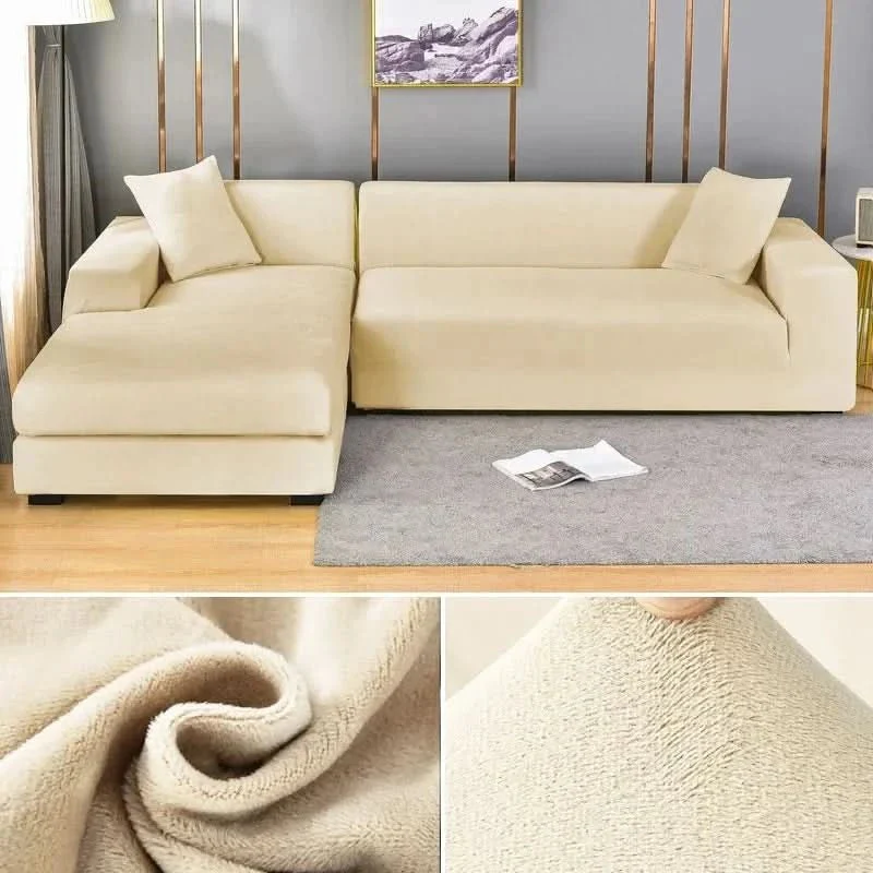 SamtLux sofa cover - Elastic & luxurious for every living room - Image 8