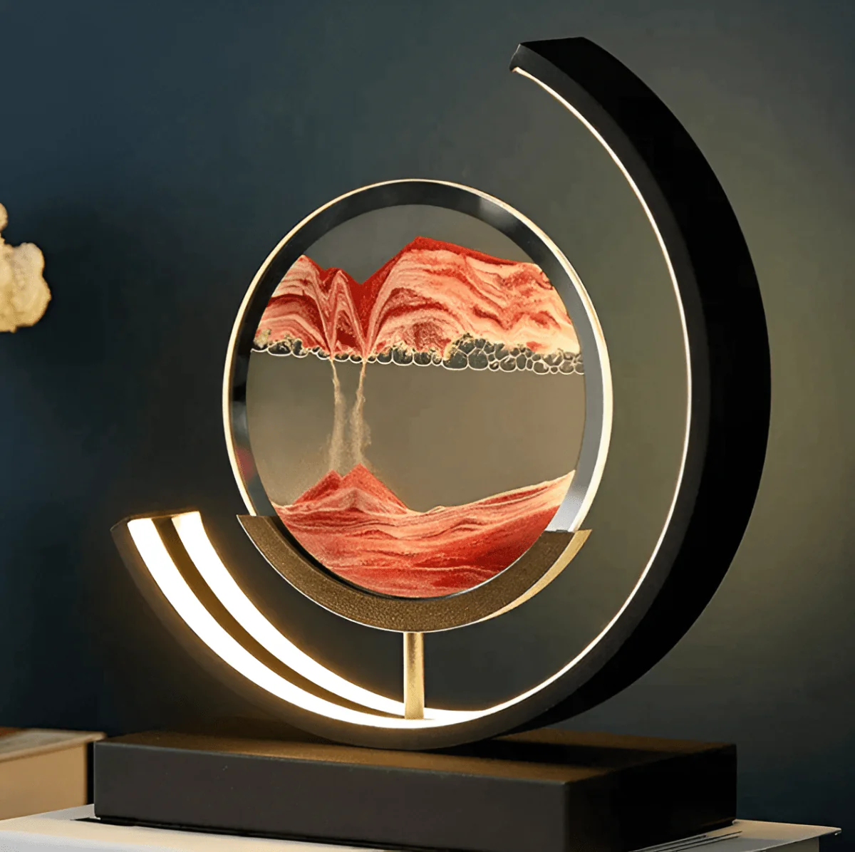 Sand Glow Lamp - Sand lamp with calming movement & mood lighting - Image 2