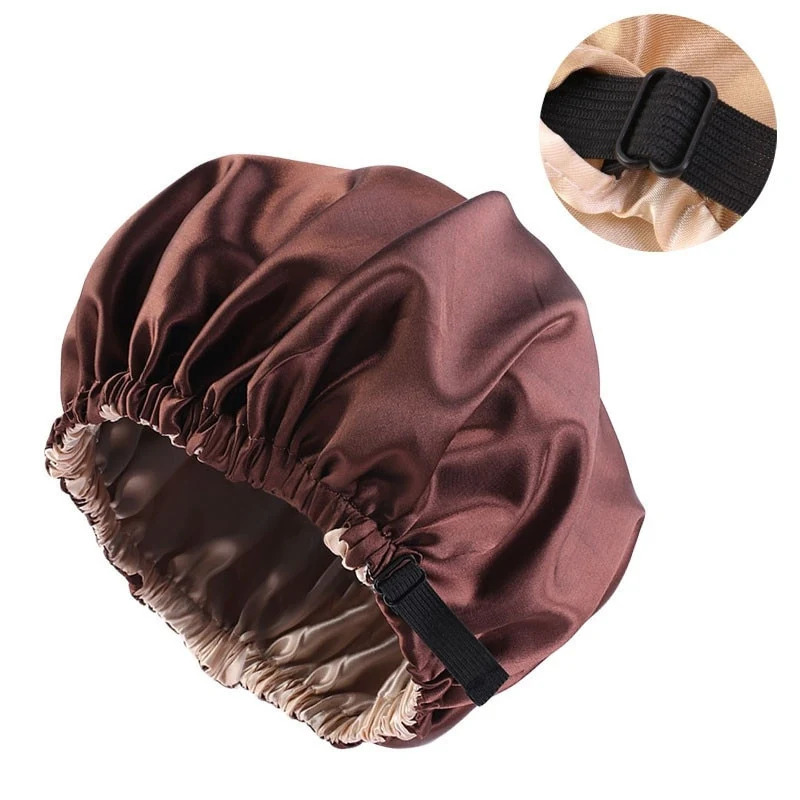 Satinglow - Luxurious satin hair cap for optimum hair protection overnight