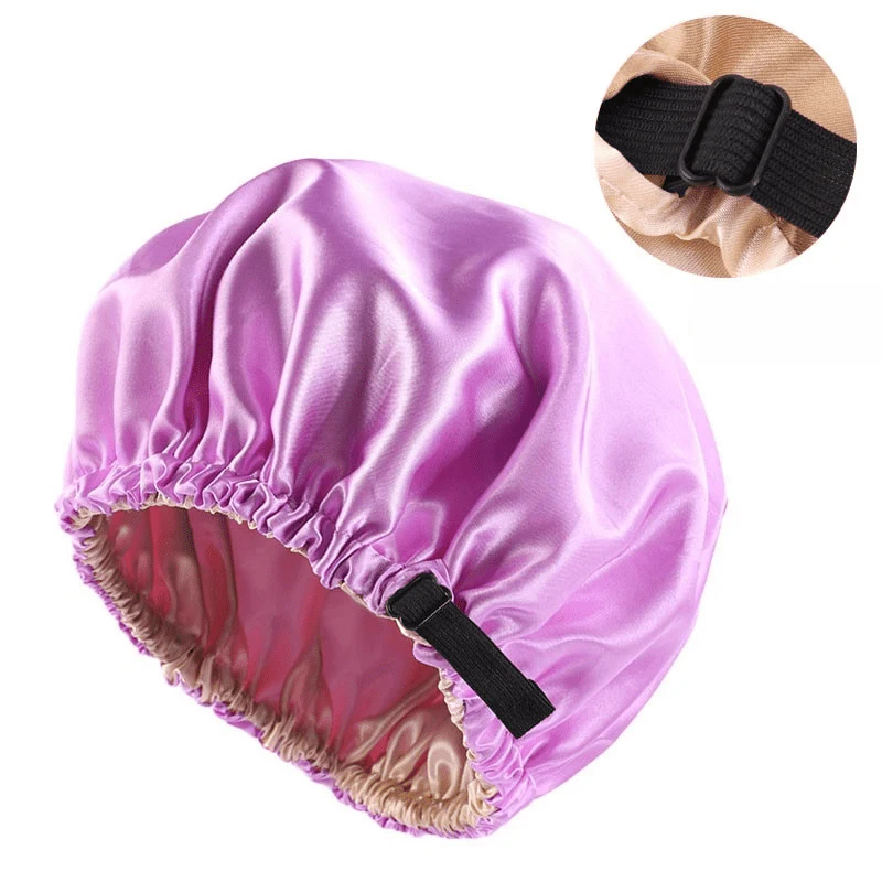 Satinglow - Luxurious satin hair cap for optimum hair protection overnight - Image 10