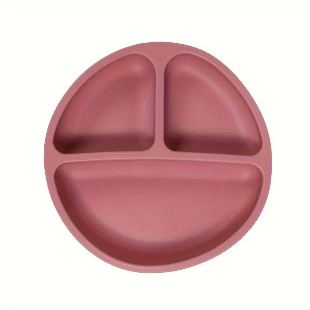 SAUGHALT KIDS – Non-slip Silicone Kids' Plate with Strong Suction Base (BPA-free) - Image 9
