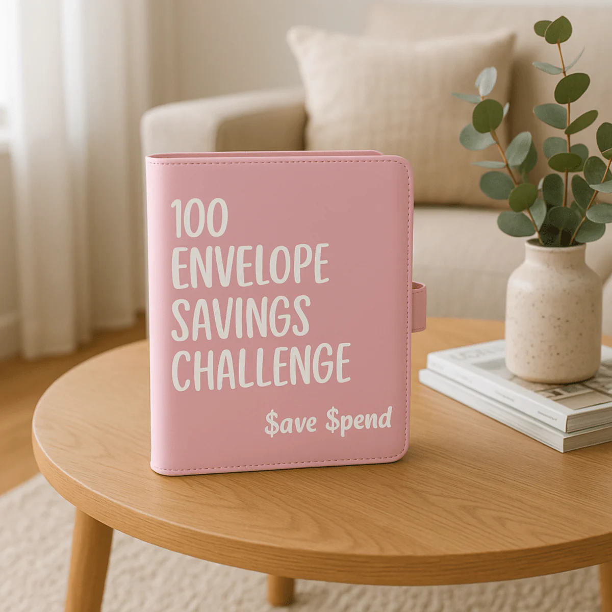 SAVEMATE – 100 Envelope Challenge Budget Binder for Family Finances