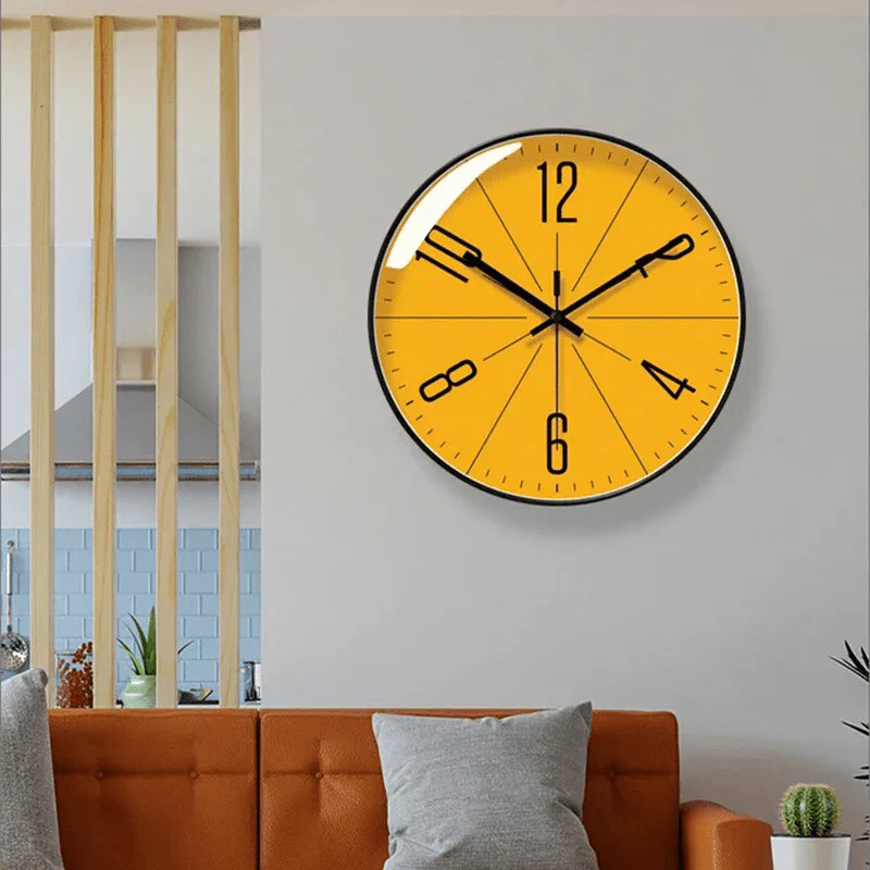 ScandiClock - Black Nordic style wall clock - Precise & stylish for every home - Image 3
