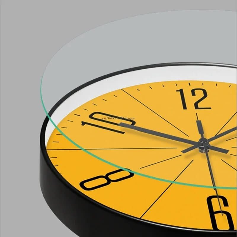 ScandiClock - Black Nordic style wall clock - Precise & stylish for every home - Image 4