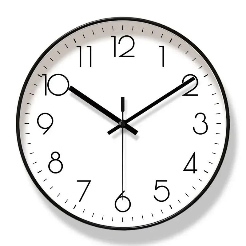 ScandiClock - Black Nordic style wall clock - Precise & stylish for every home - Image 9