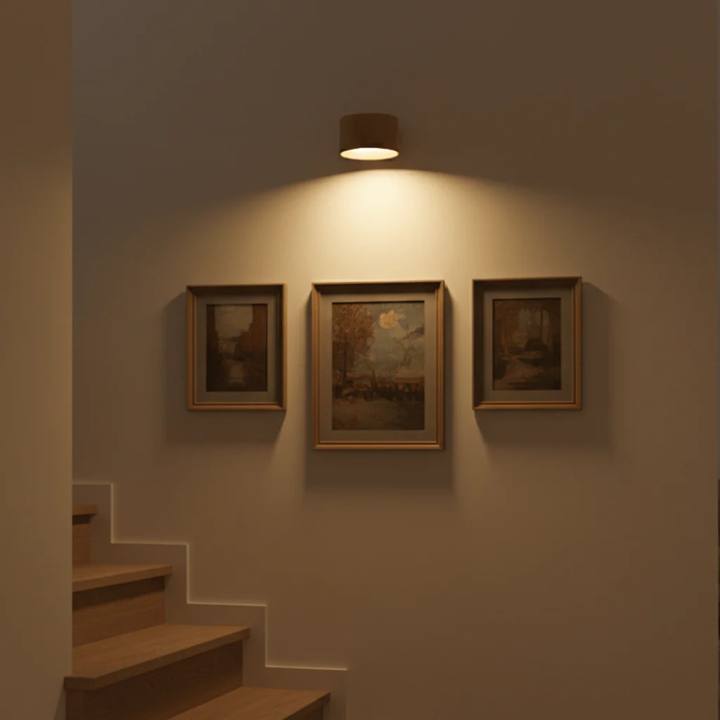 SCANDIGLOW – Wireless Nordic Wall Light with Remote Control - Image 2