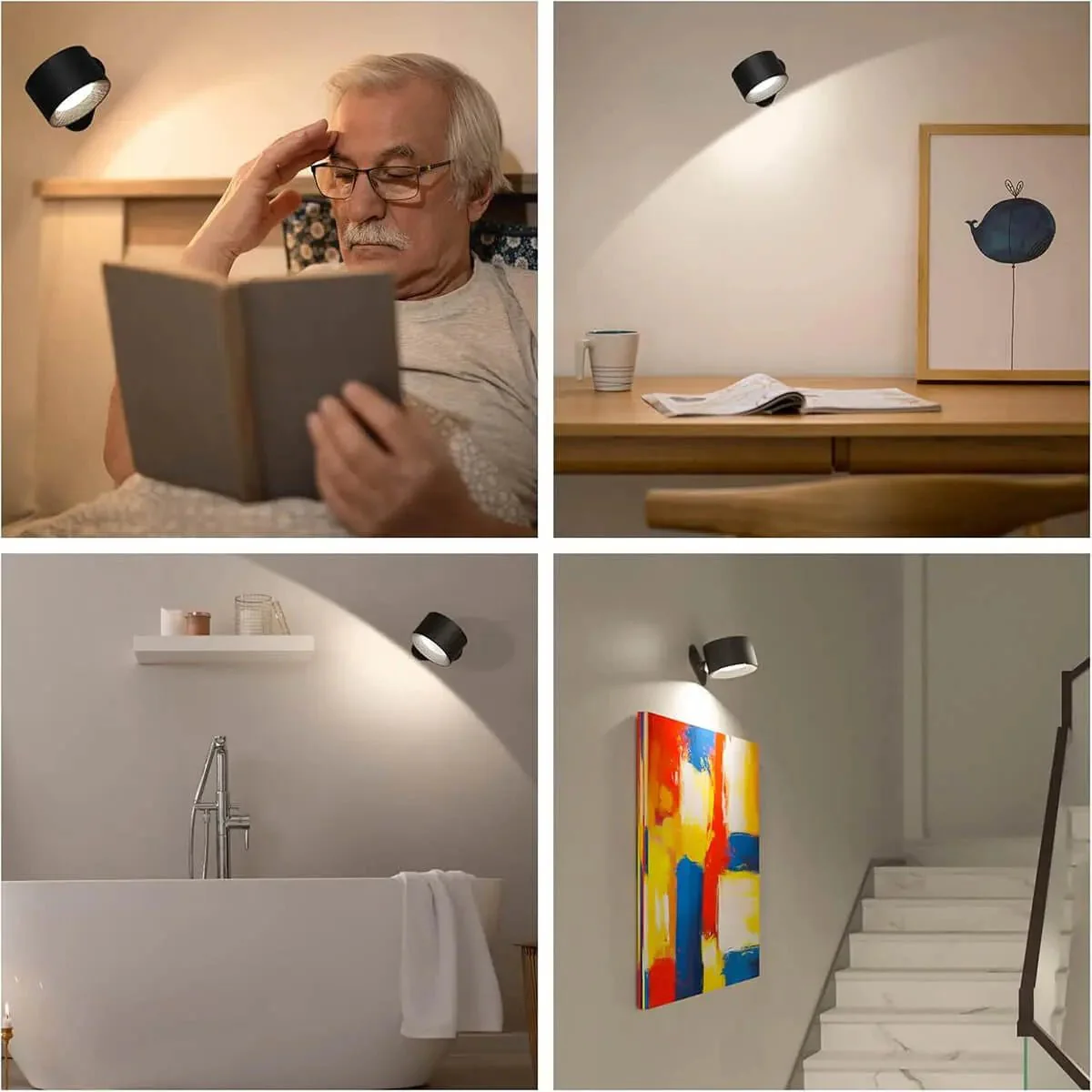 SCANDIGLOW – Wireless Nordic Wall Light with Remote Control - Image 8