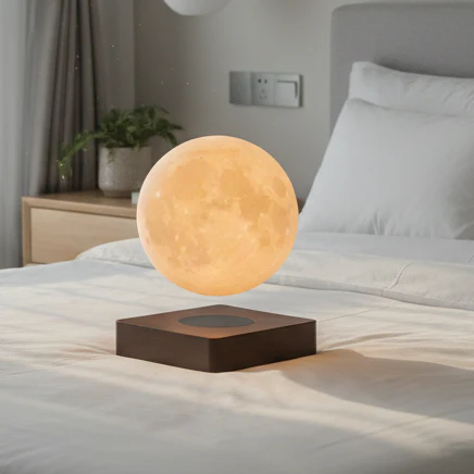 MOONFLOAT - Floating moon lamp with 3 light colours and magnetic suspension - Image 8