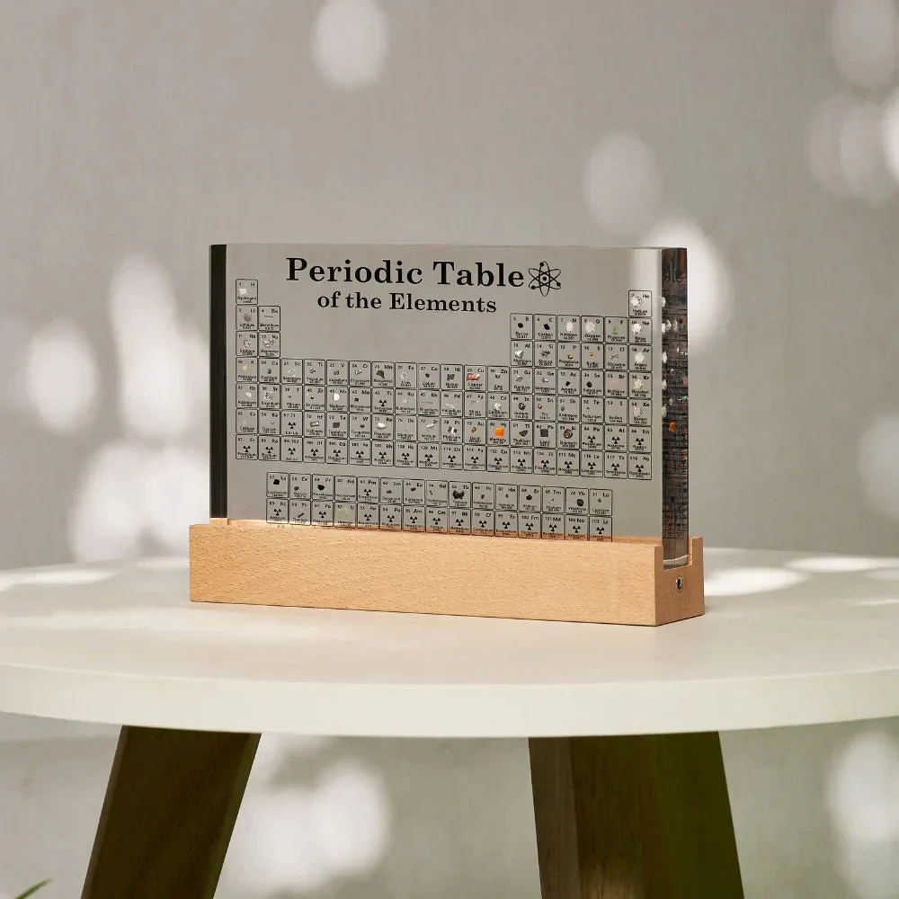 SCIENCELITE – Illuminated Periodic Table of Elements with 83 Real Chemical Elements - Image 4