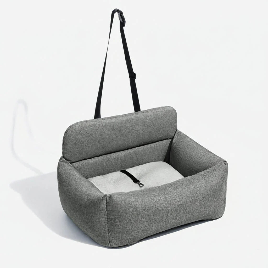 SEATPUP – Large washable dog car bed with secure straps and non-slip support - Image 6