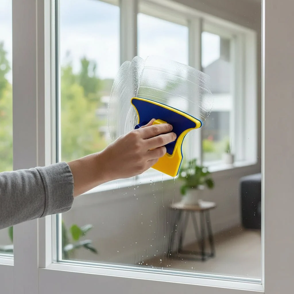 SECURAPANE – Magnetic double-sided glass cleaner with 1.2 m safety rope - Image 2